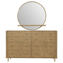  Coaster Furniture Arini 224303M 8-Drawer Dresser with Mirror - Sand Wash IMAGE 2