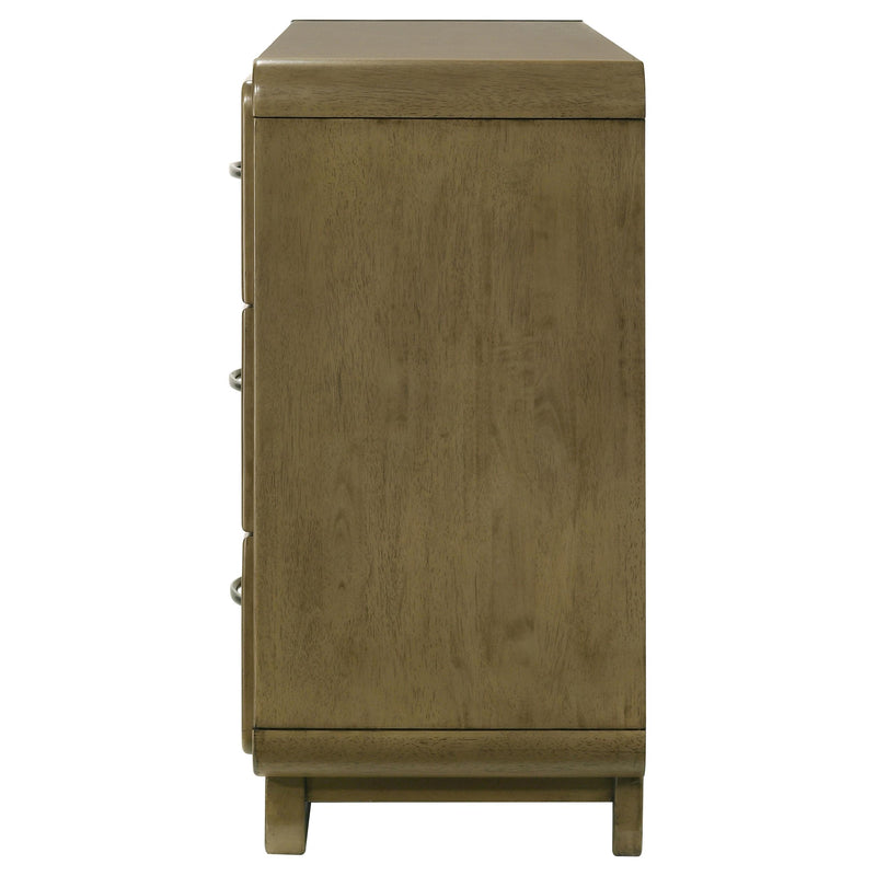 Coaster Furniture Amsbury 224273 6-Drawer Dresser Cabinet - Nutmeg IMAGE 4