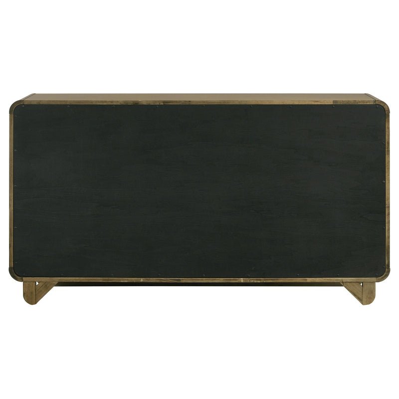 Coaster Furniture Amsbury 224273 6-Drawer Dresser Cabinet - Nutmeg IMAGE 6