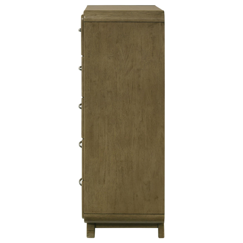 Coaster Furniture Amsbury 224275 5-Drawer Chest of Drawers - Nutmeg IMAGE 4