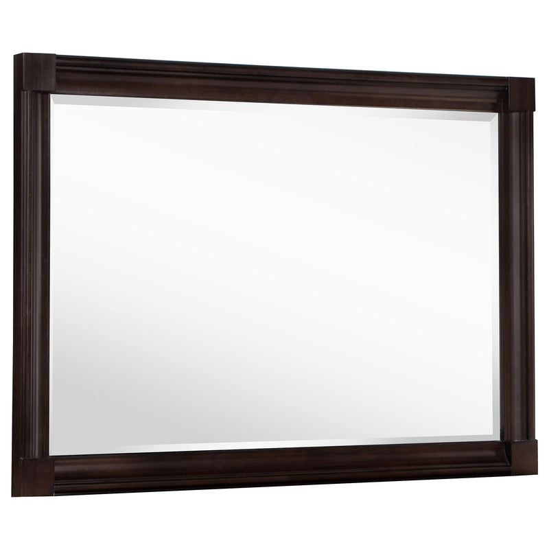 Coaster Furniture Andover 223634 Dresser Mirror - Dark Oak IMAGE 1