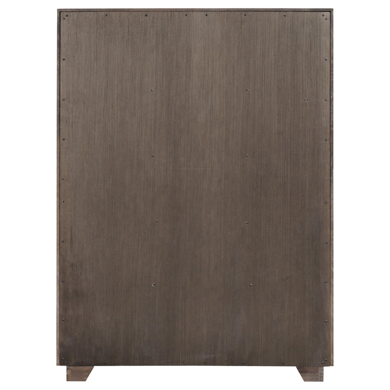 Coaster Furniture Kenora 224855 5-Drawer Bedroom Chest - Barley Brown IMAGE 6