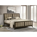  Coaster Furniture Wilkes 224421KE 51-inch Upholstered Eastern King Bed - Dark Cocoa IMAGE 6