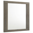  Coaster Furniture Fenwick 224984 Dresser Mirror - Grey Oak IMAGE 1