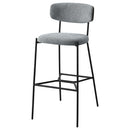Coaster Furniture Elison 182647 Pub Height Bar Stool - Grey (Set of 2) IMAGE 3