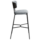 Coaster Furniture Elison 182647 Pub Height Bar Stool - Grey (Set of 2) IMAGE 7