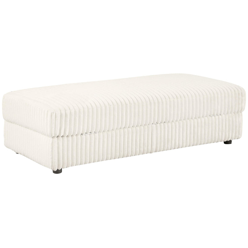  Coaster Furniture Emberson 508855 Upholstered Rectangular Storage Ottoman - Ivory IMAGE 6