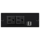  Coaster Furniture Bahrain 609541T 5-piece Upholstered Home Theater Seating - Charcoal IMAGE 18