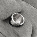  Coaster Furniture Houston 602284P Upholstered Power Lift Recliner - Grey IMAGE 14