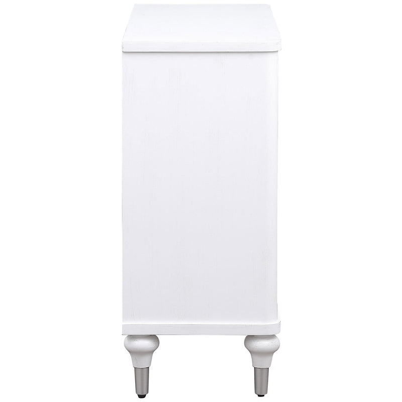 Coaster Furniture Cardella 950411 2-door Mandala Accent Cabinet - Distressed White IMAGE 8