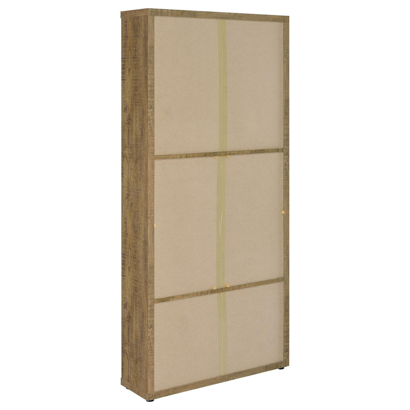 Coaster Furniture Hawthorne 953479 4-shelf Glass Door Tall Cabinet with Drawers - Mango IMAGE 6