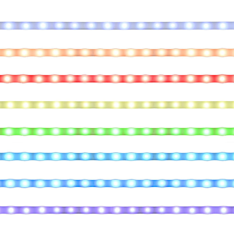 Coaster Furniture Windrose 960962 28 x 67 Inch Tempered LED Standing Mirror - Black IMAGE 18