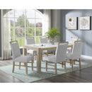  Crown Mark Hazel 1321T-3866 Genuine Marble Dining Table IMAGE 7