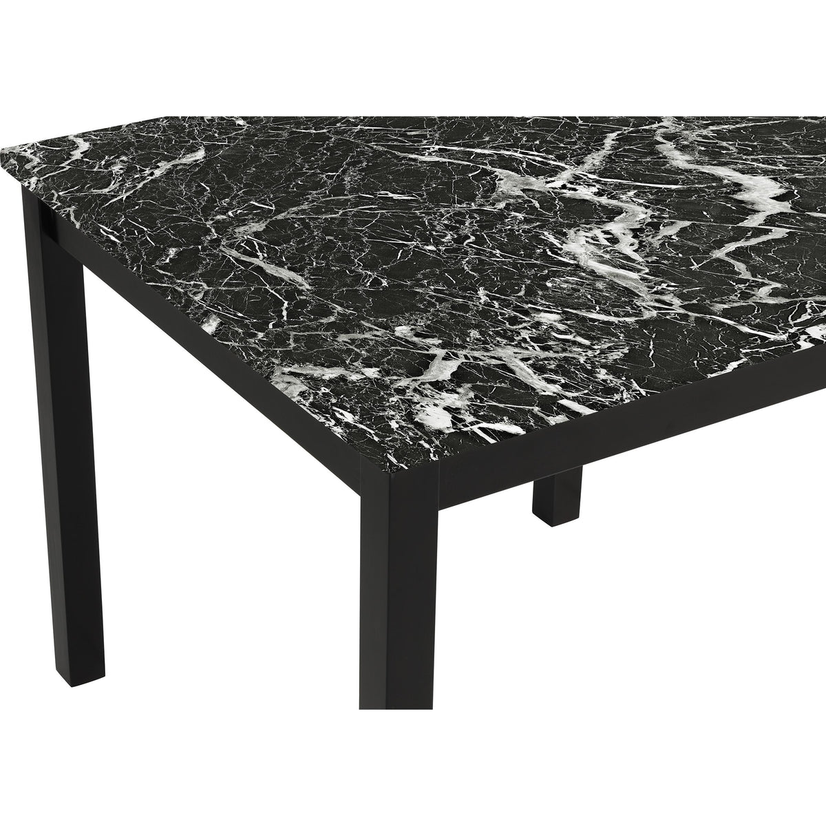 Crown Mark Lennon 1715SET-AB 5 pc Counter Height Dinette - Black