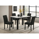  Crown Mark Resia 2120T-3048 Dining Table - White IMAGE 2