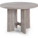  Crown Mark Amara 2215DW-SET 5 pc Round Dinette - Driftwood IMAGE 2