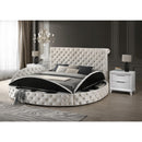 Crown Mark Brigitte 5202IV-Q Queen Bed - Ivory IMAGE 5