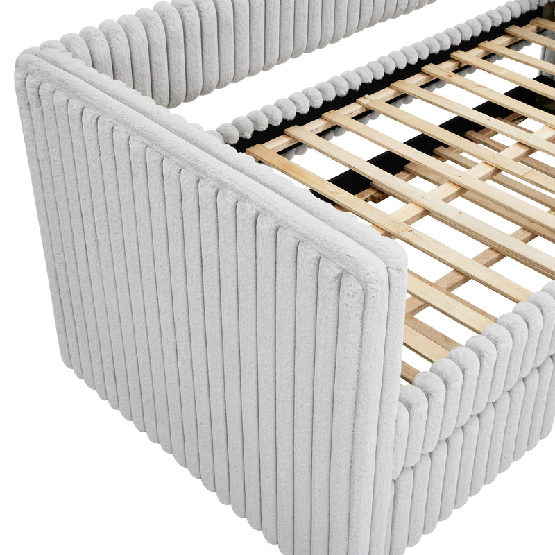  Crown Mark Hailey 5339LG Daybed - Light Grey IMAGE 4