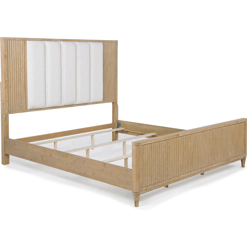  Crown Mark Kara B1450-Q Queen Bed - Cerused Natural IMAGE 2
