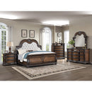  Crown Mark Stanley B1610-CK California King Bed - Coffee Brown IMAGE 3