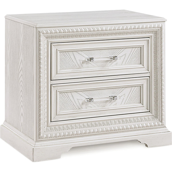  Crown Mark Alexandria B1650-2 Nightstand - Antique White IMAGE 1
