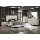  Crown Mark Nyomi B4900-Q Queen Bed - White IMAGE 3