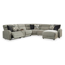 Signature Design by Ashley Colleyville 54405S23 6 pc Power Reclining Sectional with Chaise IMAGE 1