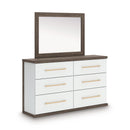  Signature Design by Ashley Kendanport PCB1108B1 Dresser and Mirror IMAGE 1