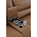  Signature Design by Ashley DeepWakes PCU62606S27 4 pc Reclining Sectional with Chaise and Storage Console IMAGE 3