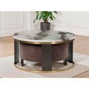  Signature Design by Ashley Jazmore T671T1 Coffee Table and 2 Ends IMAGE 3