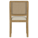  Coaster Furniture Arini 108932SWD Set of 2 Rattan Cane Dining Side Chair - Sand Wash IMAGE 7