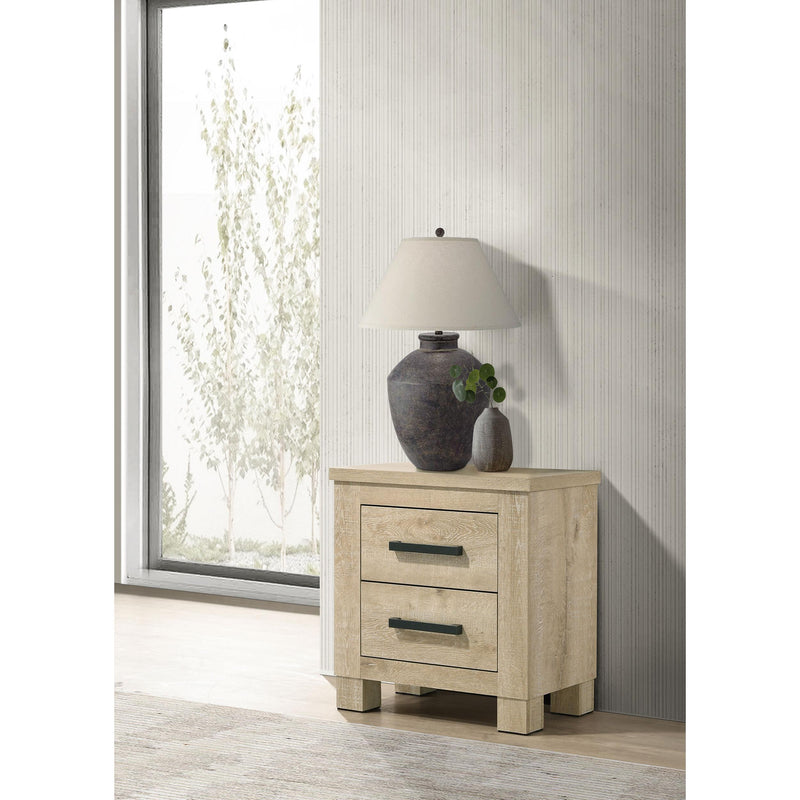 Coaster Furniture Oakglen 2-Drawer Nightstand 225102 IMAGE 2