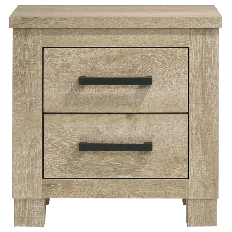 Coaster Furniture Oakglen 2-Drawer Nightstand 225102 IMAGE 3
