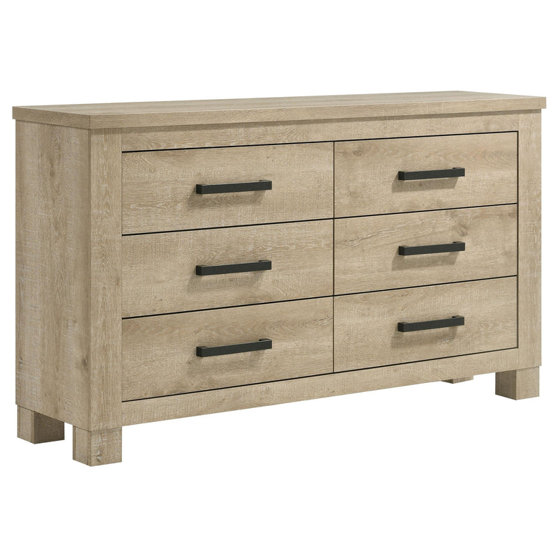 Coaster Furniture Oakglen 6-Drawer Dresser 225103 IMAGE 1