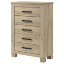 Coaster Furniture Oakglen 5-Drawer Chest 225105 IMAGE 4