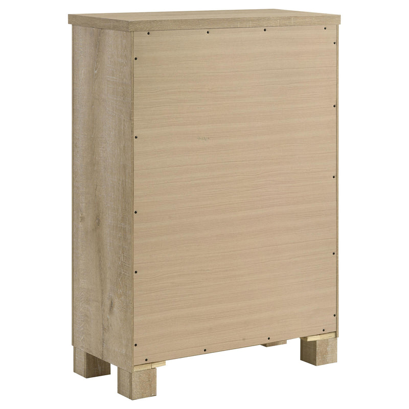 Coaster Furniture Oakglen 5-Drawer Chest 225105 IMAGE 6