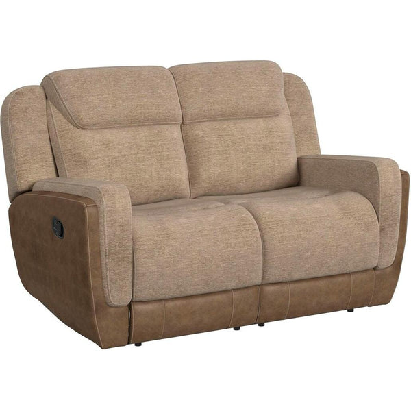  Elements International Hornet Reclining Loveseat - Rancho Beige IMAGE 1