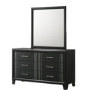  Crown Mark Charlie B9235-1 Dresser - Charcoal IMAGE 2
