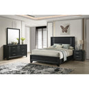  Crown Mark Charlie B9235-2 Nightstand - Charcoal IMAGE 4