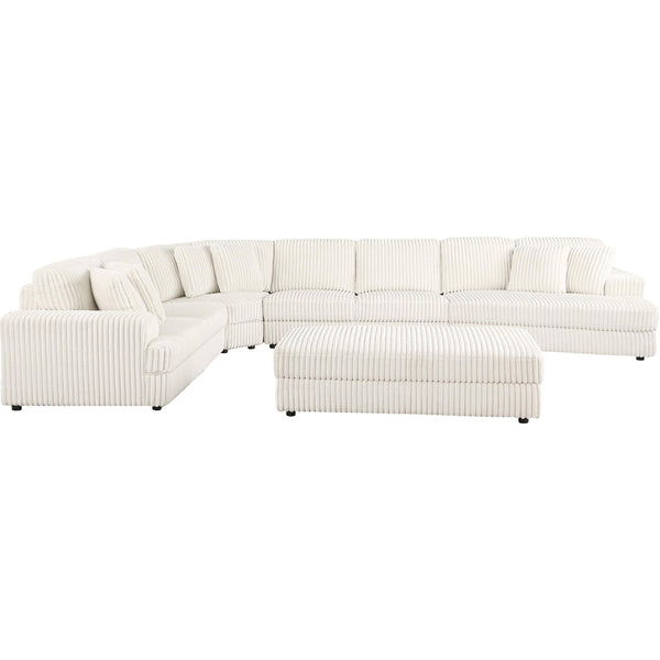  Coaster Furniture Emberson 508851-SET 5-piece Upholstered Modular Sectional Sofa - Ivory IMAGE 1