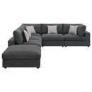 Coaster Furniture Serene Fabric 6 pc Sectional 551324-SET IMAGE 5