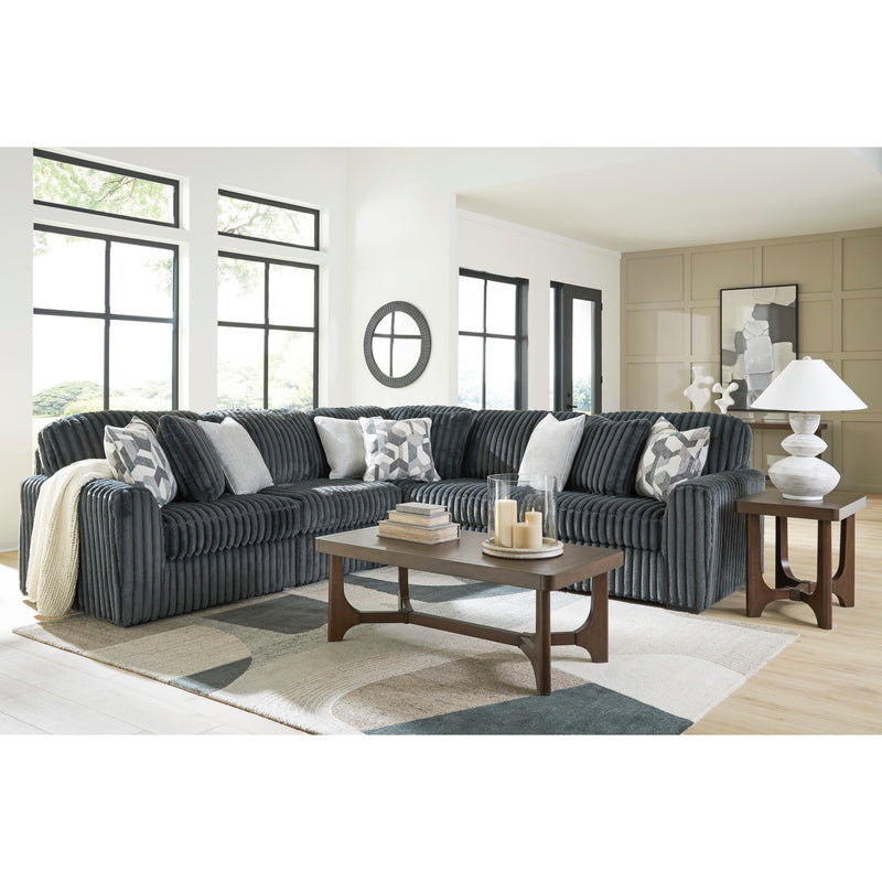Signature Design by Ashley Midnight-Madness 98105S27 5 pc Sectional