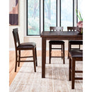  Signature Design by Ashley Haddigan D596-32 Dining Room Counter Butterfly Extension Table IMAGE 13