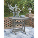  Signature Design by Ashley Sanctuary Beach PCP227-632 Square Counter Table with Umbrella Option IMAGE 4