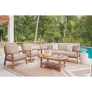  Signature Design by Ashley Grover Beach PCP422-706 Oval End Table IMAGE 6