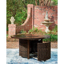  Signature Design by Ashley Monterey Point PCP760-776 Round Fire Pit Table IMAGE 5
