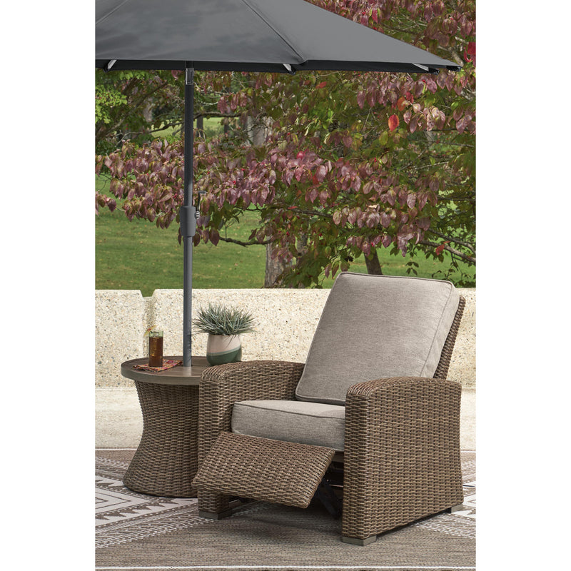ashley furniture patio umbrellas Signature Design by Ashley Laguna Heights PCP790-706 Round End Table w