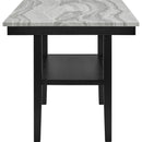  Crown Mark Marbel 5 pc Counter Height Dinette 1718SET IMAGE 3