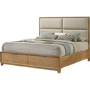  Crown Mark Florian Queen Upholstered Platform Bed with Storage B6572-Q-HB/B6572-Q-FBD/B6572-KQ-RAIL IMAGE 1