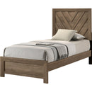  Crown Mark Valor Twin Panel Bed B9332-T-HBFB/B9332-FT-RAIL IMAGE 1